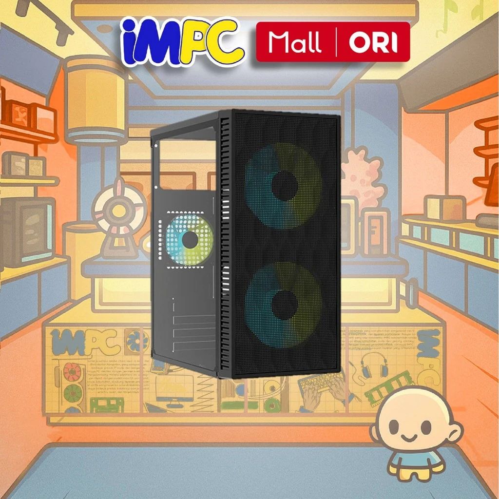 Jual Venomrx Evo + 2 Fan Rgb Micro Atx Casing Pc Di Seller Impc ...