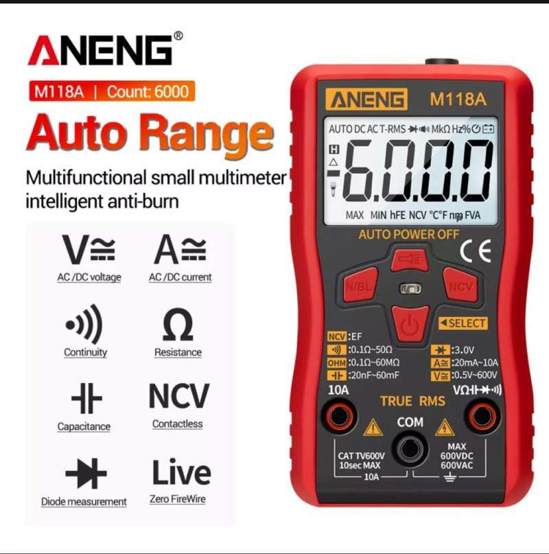 Jual Multimeter Digital Avometer Multitester NCV Original di Seller ...