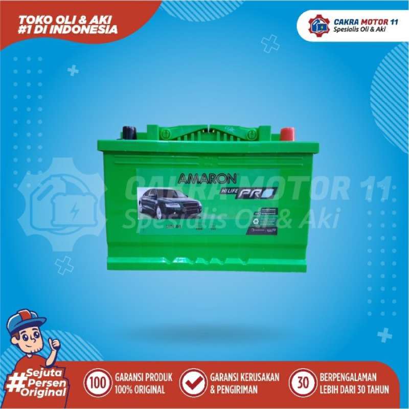 Promo Aki Toyota Fortuner Vrz Diesel Amaron Pro Din 84 / 58024 84Ah