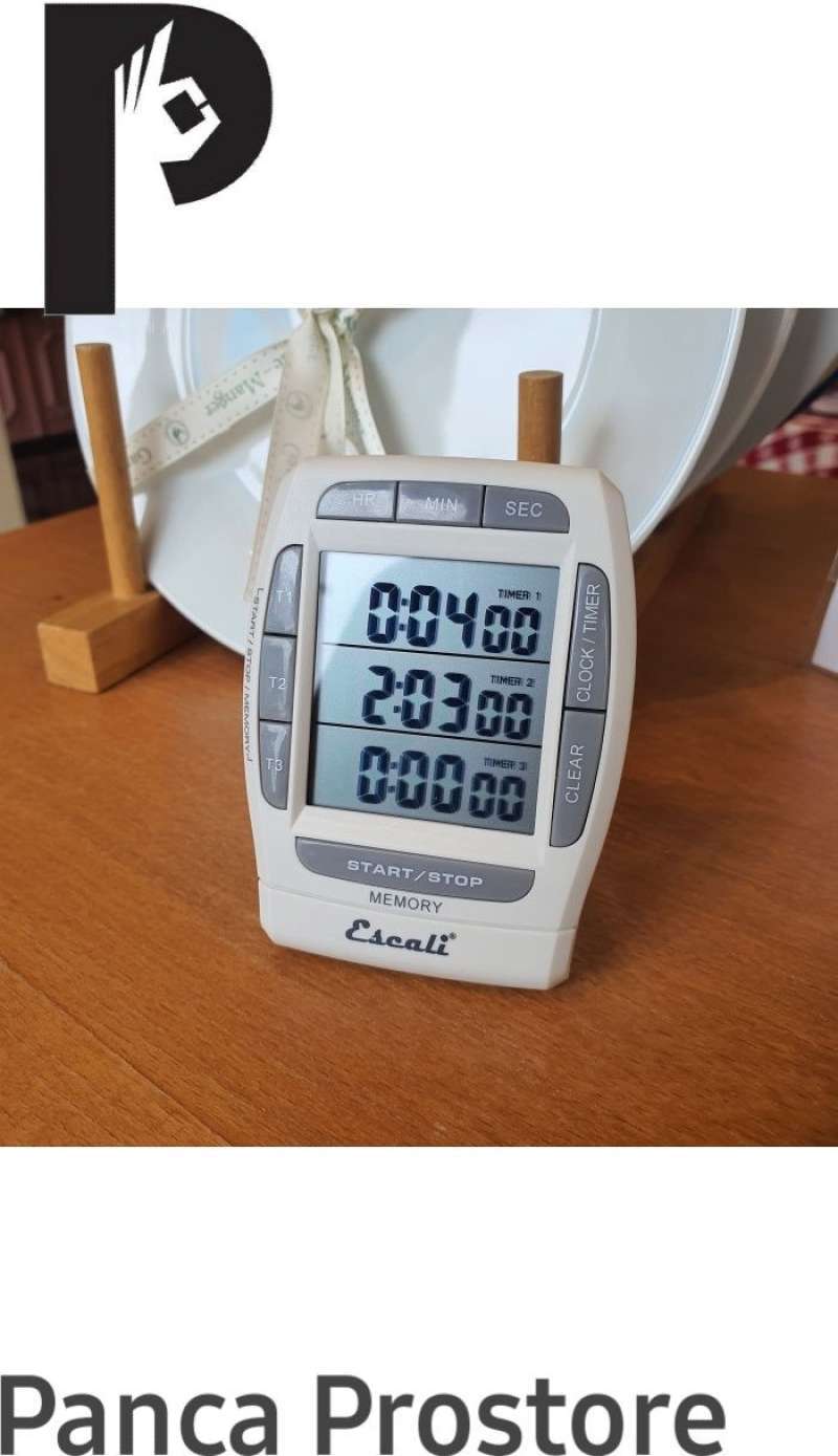 Promo Escali Triple Event Digital Timer/ Timer Masak Tripple Event Diskon 23 di Seller Indah