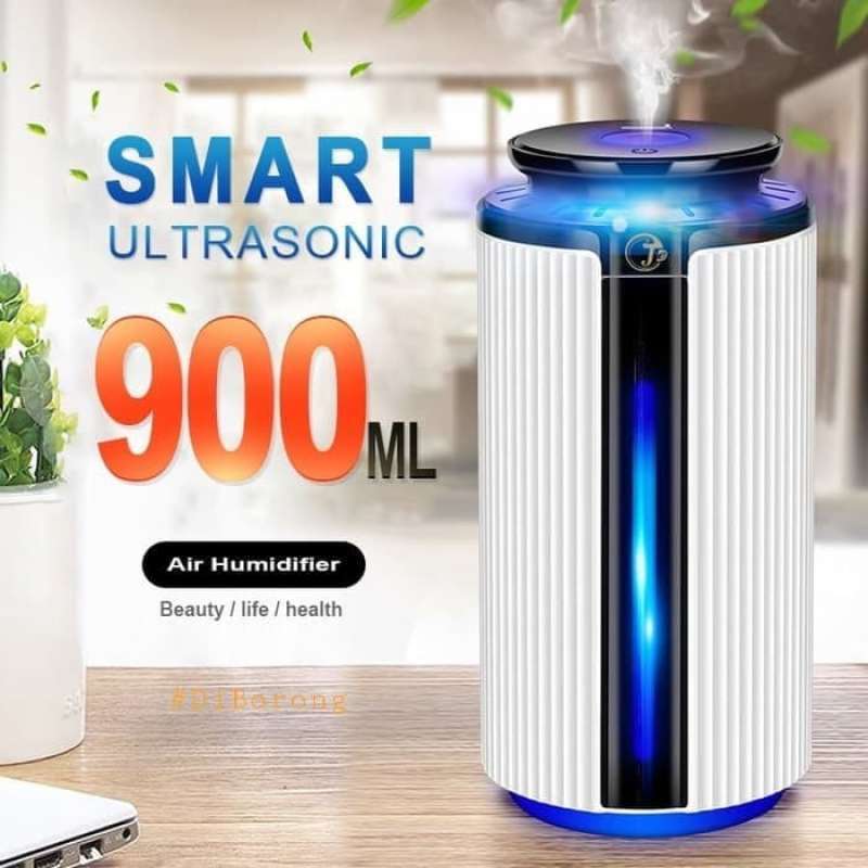 Jual Ultrasonic Diffuser Air Humidifier Large Smart Ultrasonic 900ML di ...