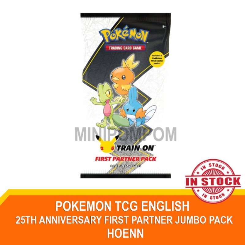 Jual Pokemon Tcg 25th Anniversary Oversize First Partner Pack Hoenn
