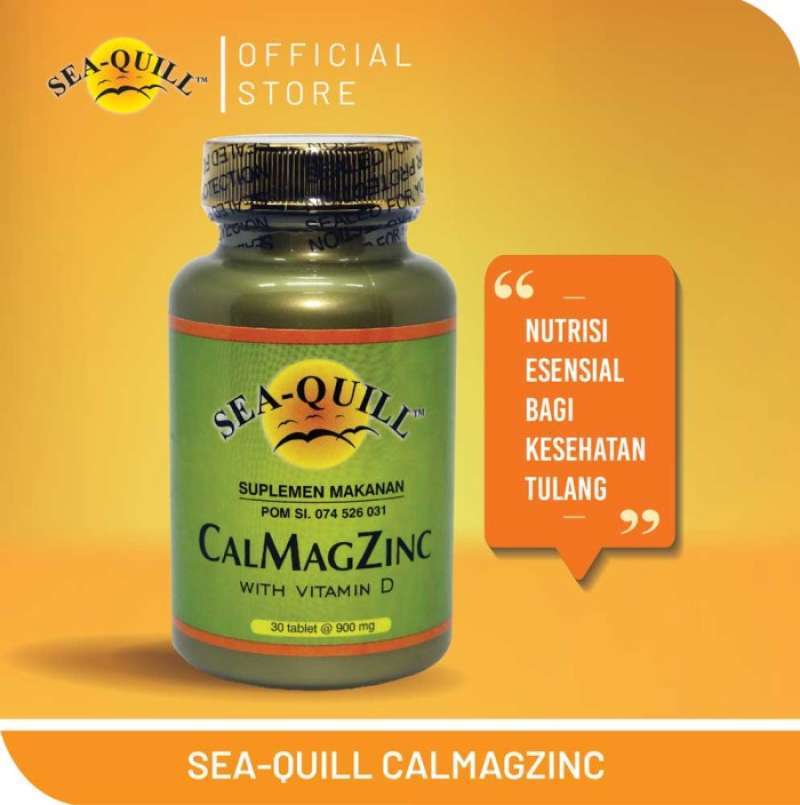 Promo Sea Quill Calmagzinc With Vitamin D3 Isi 30 Tabs Diskon 23 Di