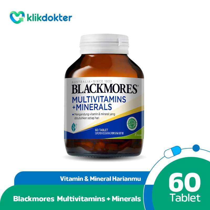 Jual Blackmores Multivitamin + Minerals (60) di Seller KlikDokter