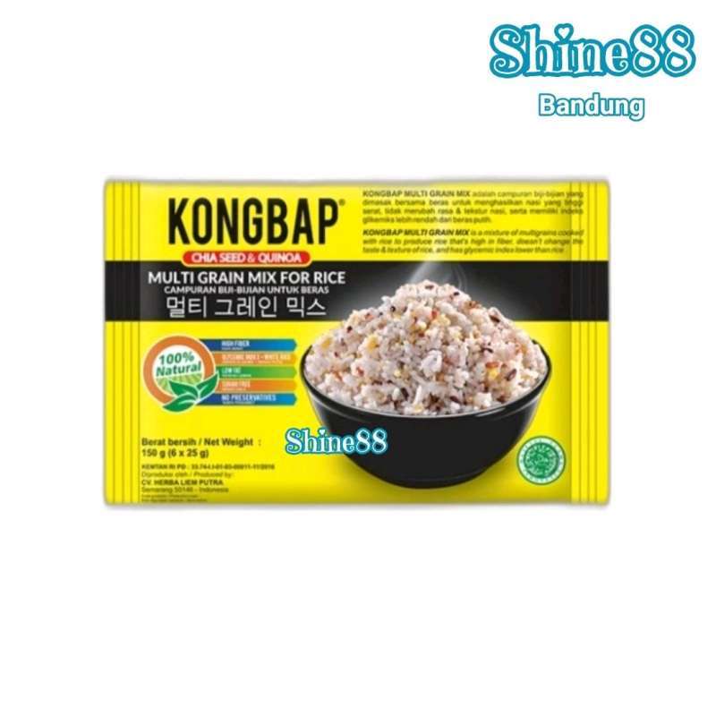 Promo KONGBAP MULTIGRAIN KOREAN MIX GRAIN CHIA SEED QUINOA 1 pack isi