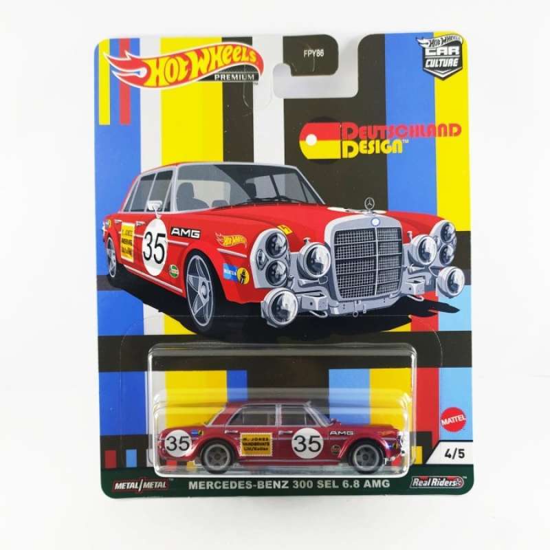 Promo Hot Wheels Premium Deutschland Design Mercedes Benz SEL AMG ...