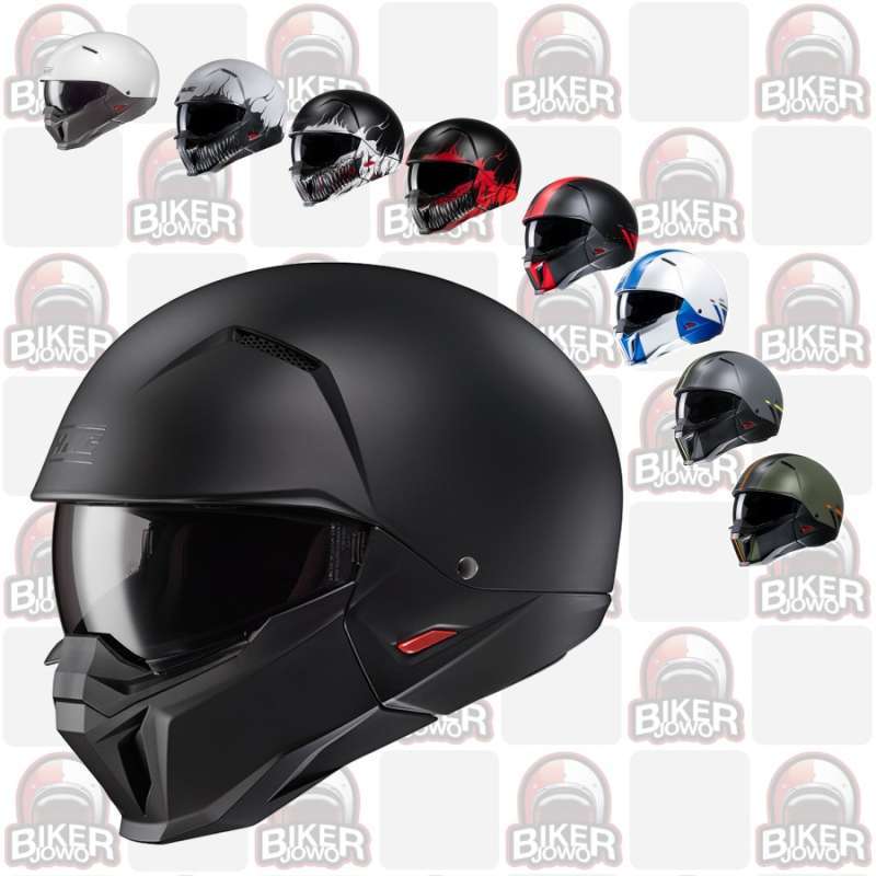 Jual Helm Hjc I20 Classic Open Face Half Modular Helmet Di Seller Biker