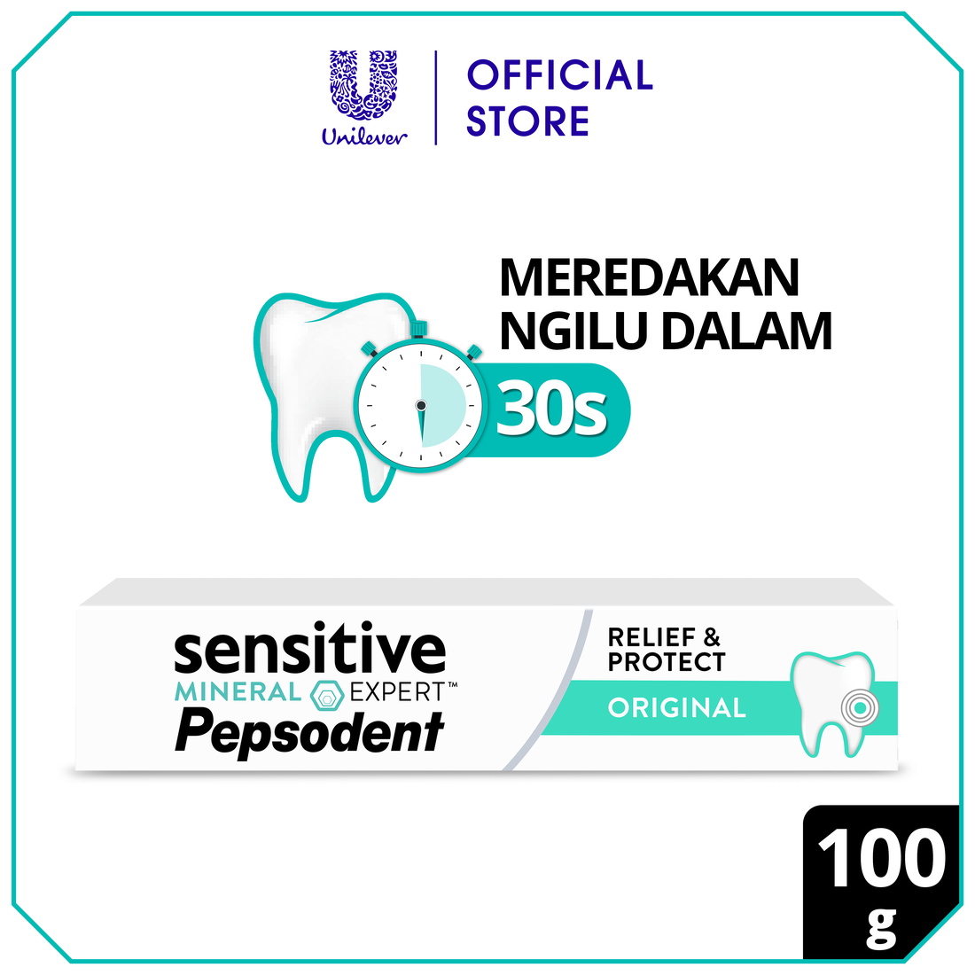 Promo Pepsodent Sensitive Mineral Expert Relief & Protect Original ...