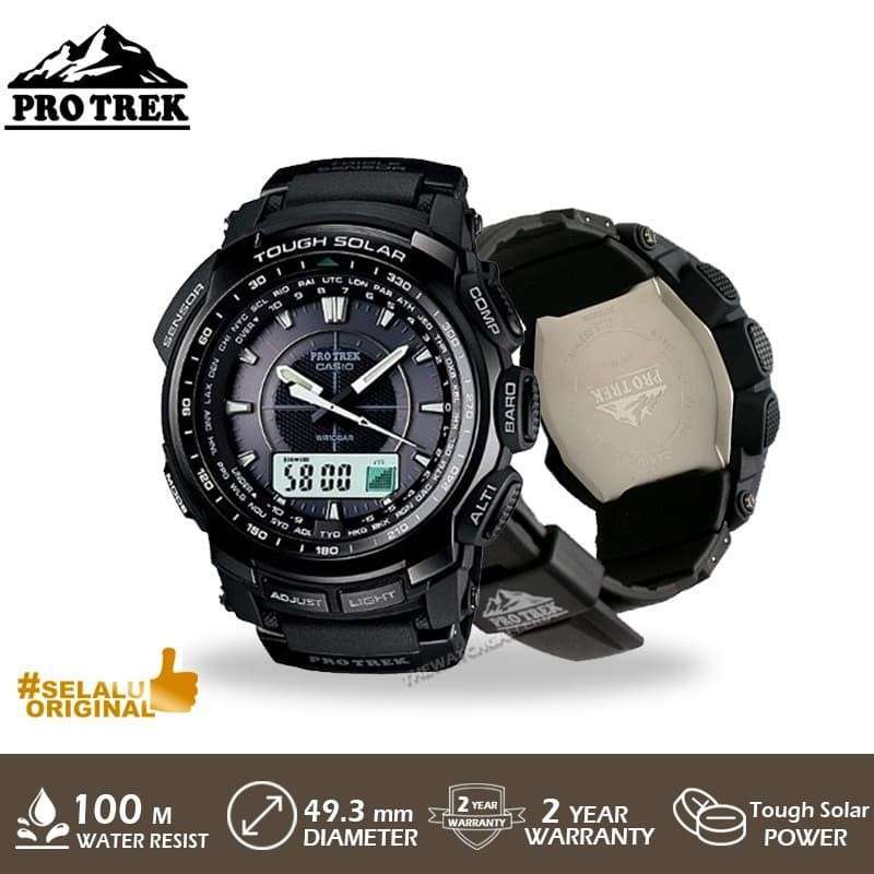 Casio Protrek PRG 510 1DR Hitam Jam Tangan Pria