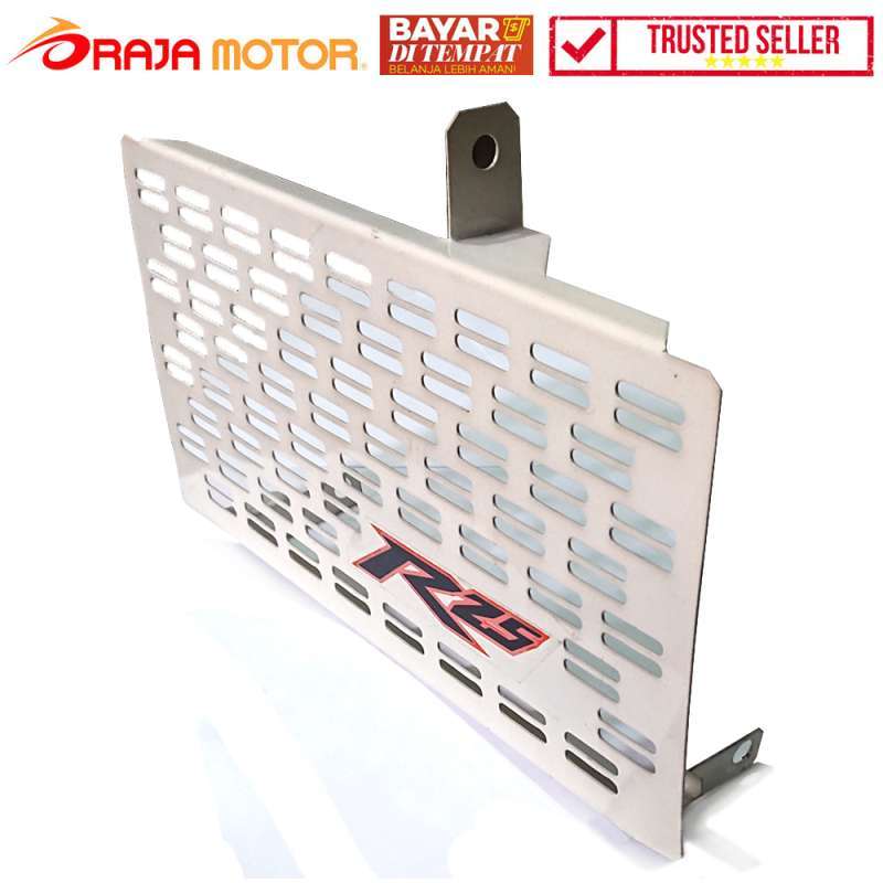 Tutup Radiator R25 Jual Raja Motor Tutup Radiator Yamaha R25 Lubang Garis - Putih Di ...