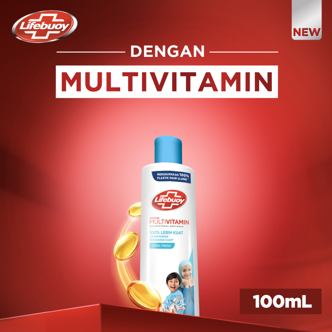 Promo Lifebuoy Sabun Mandi Cair Anti Bacterial Body Wash Cool Fresh 100 Lebih Kuat Lawan Kuman