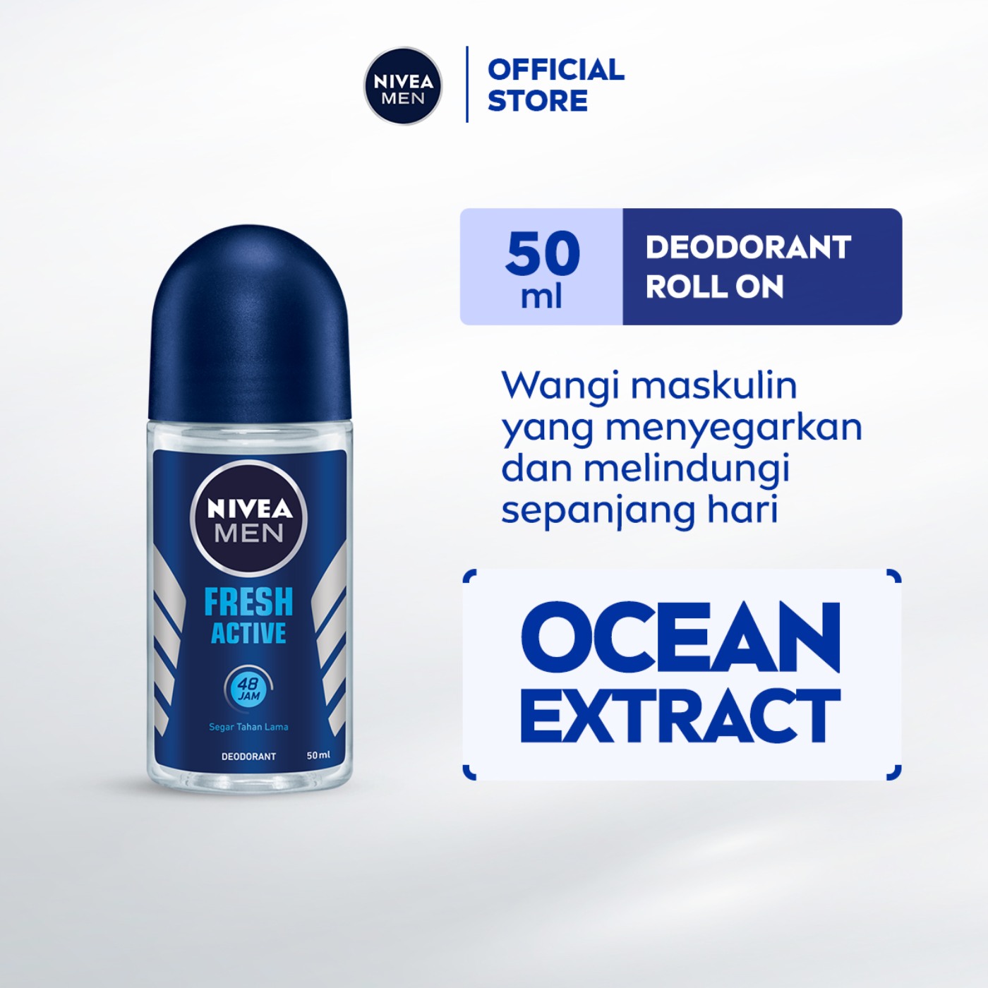 Nivea Men Fresh Active Roll On Deodorant Roll On Nivea Active