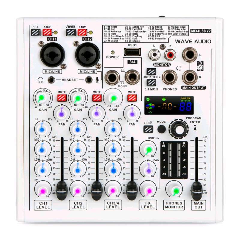Jual Wave Mix4usb - 4-channel Mixer With USB Audio Interface