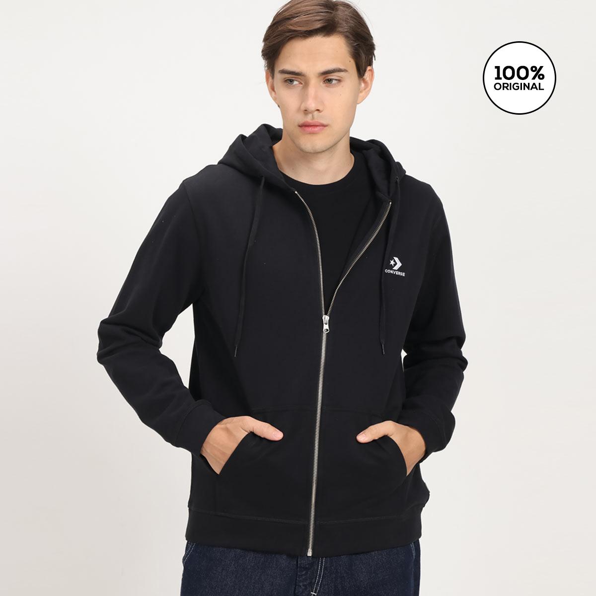 Jaket hoodie converse top