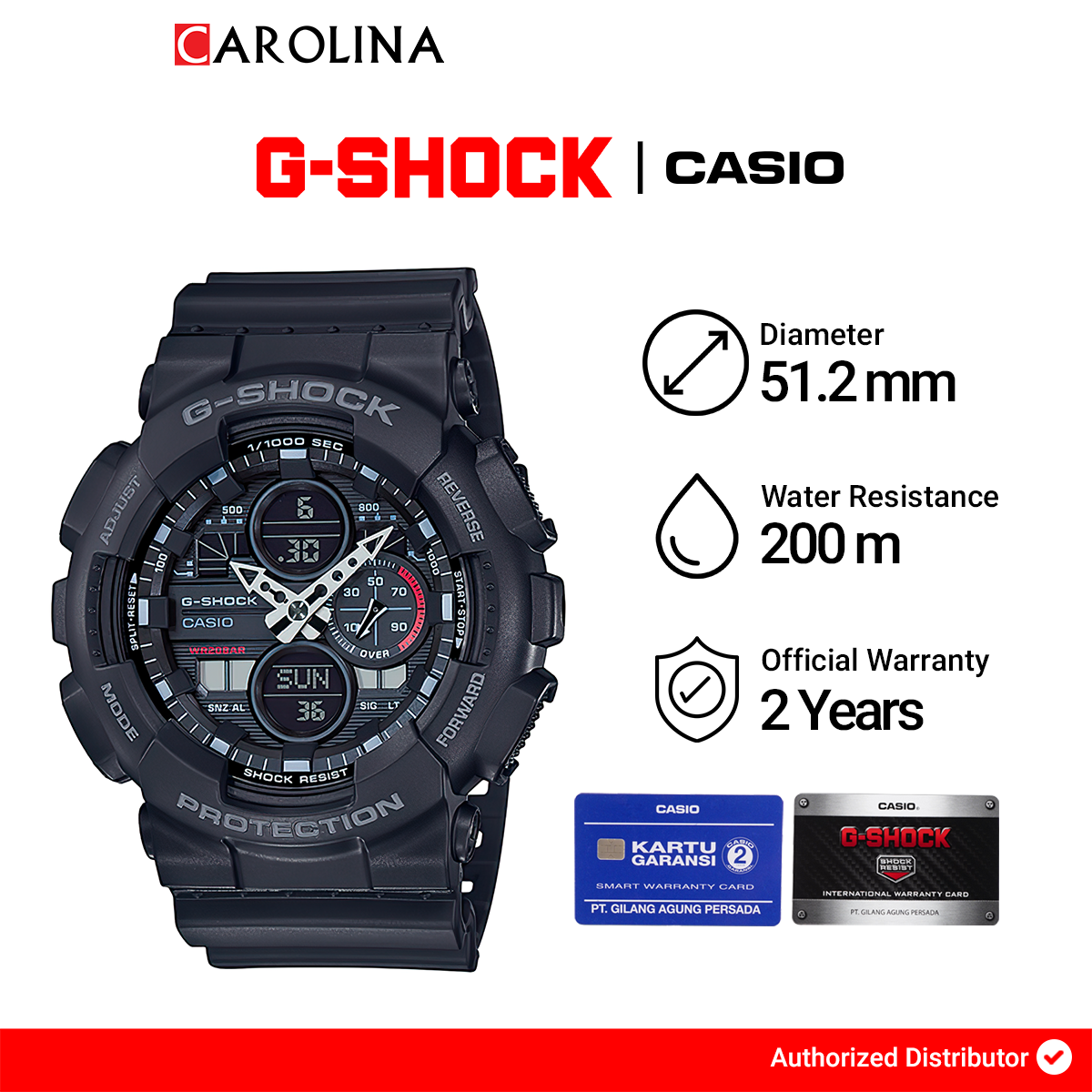 Jam g shock ga 140 2025