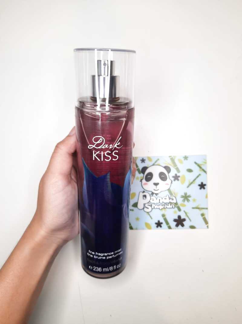 Jual Bath and Body Works Fragrance Mist Dark Kiss (Flower Packaging