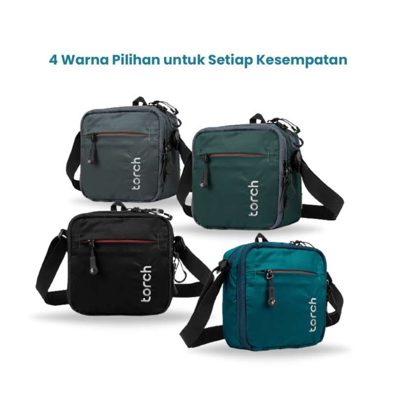 Promo Torch Tas Selempang Bahu Pria Wanita - Sling Bag Travel Pouch