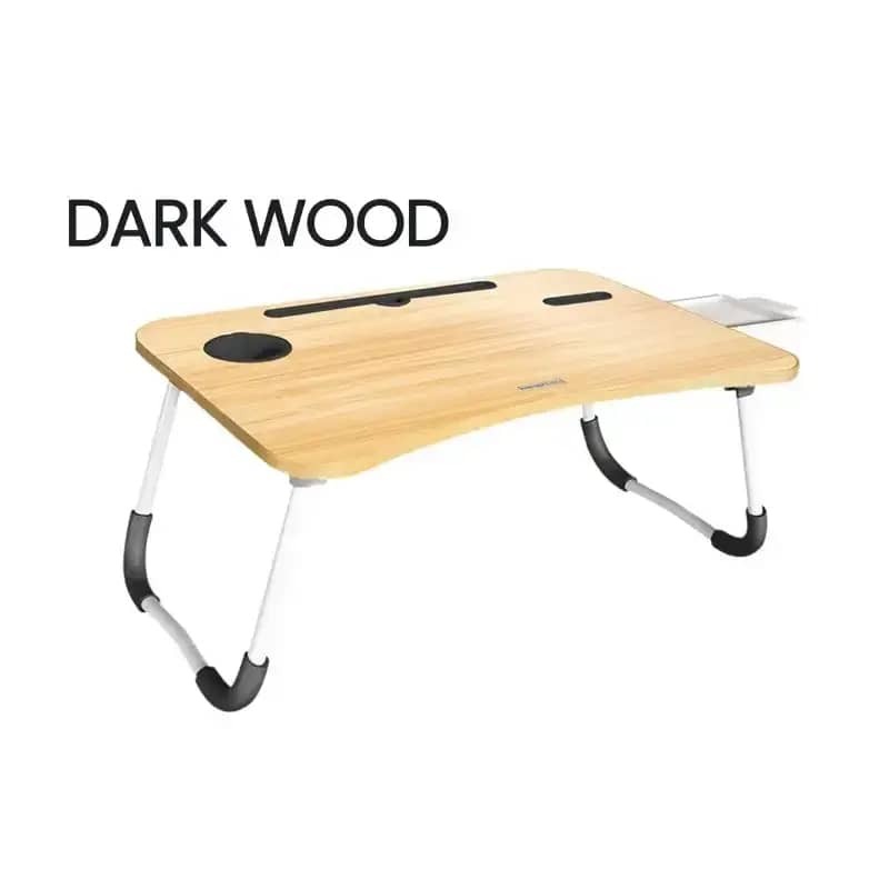 Coretech Meja Lipat Serbaguna untuk Belajar dan Bekerja dengan Desain Ergonomis dan Permukaan MDF Tahan Gores. Cocok untuk Pelajar dan Profesional