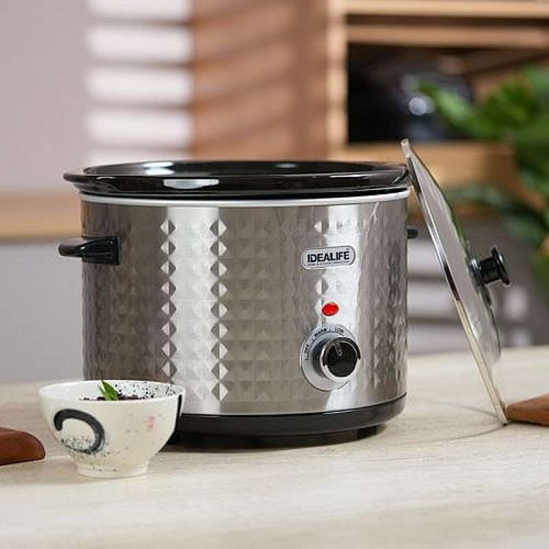 Slow Cooker Idealife IL-325 IL-350 Multifungsi Low Watt