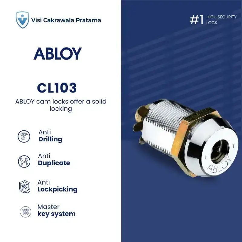 Promo Cam Lock(kunci Pintu) Abloy Cl103c With Profile Classic Key ...