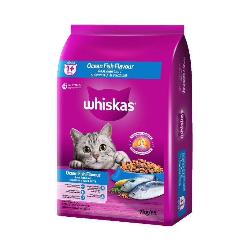 KHUSUS GOJEK Whiskas Adult Ocean Fish kg Makanan Kucing Dewasa PSID7