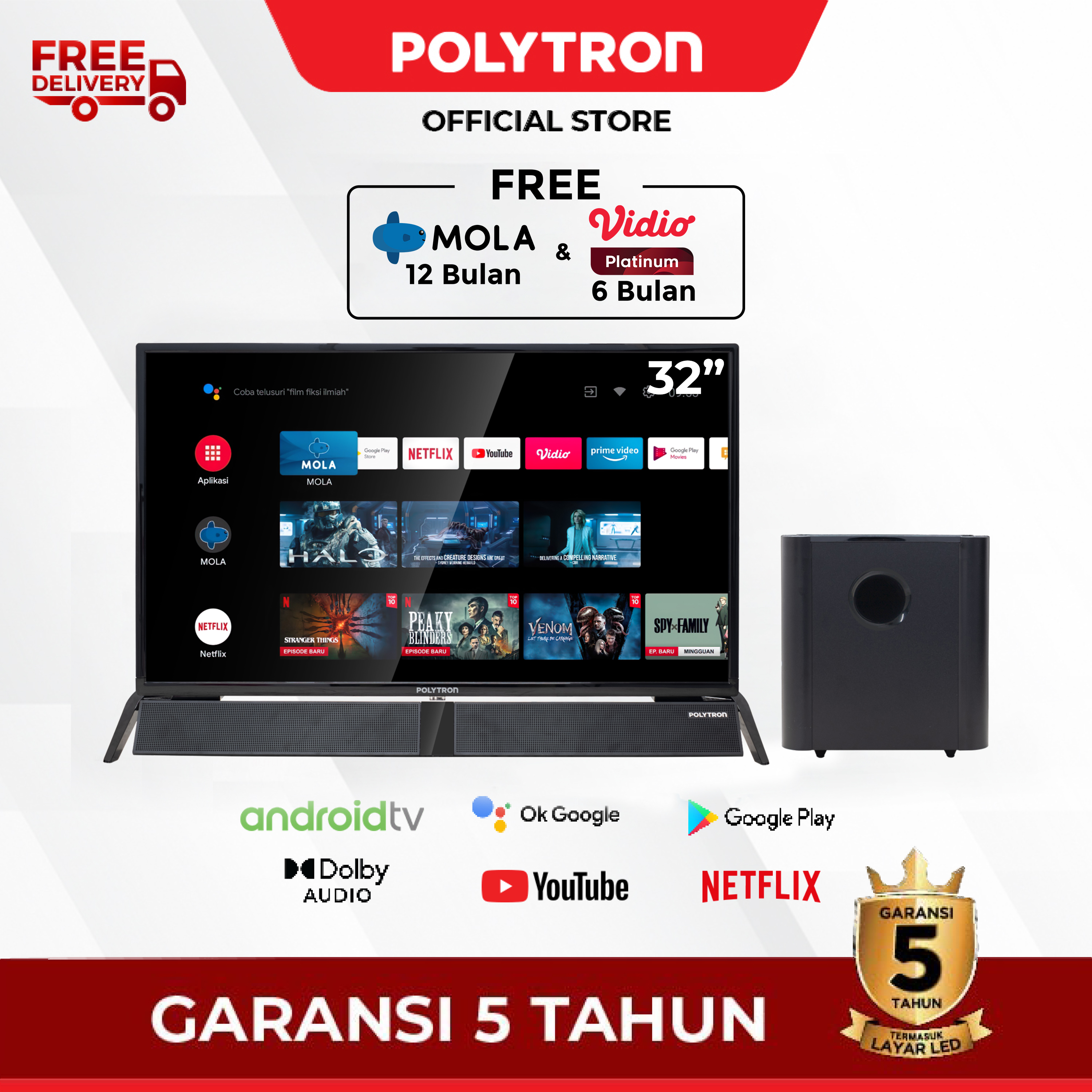 Soundbar 32 cheap inch tv