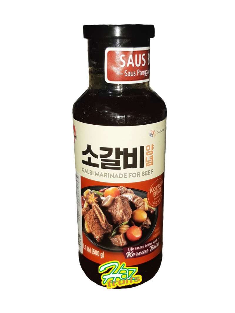Beef Galbi Marinade|Saus Bbq|Saus Panggang Iga 500gr