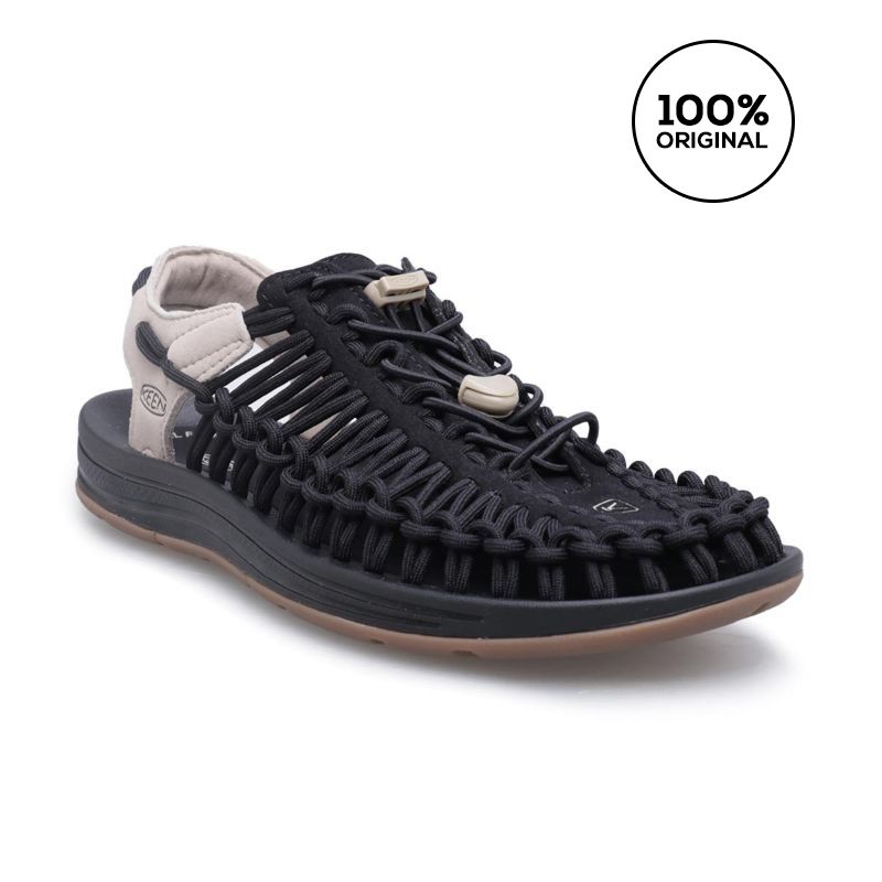 Promo Keen Uneek - Black Plaza/Plaza Taupe [1027437] - 10 Diskon