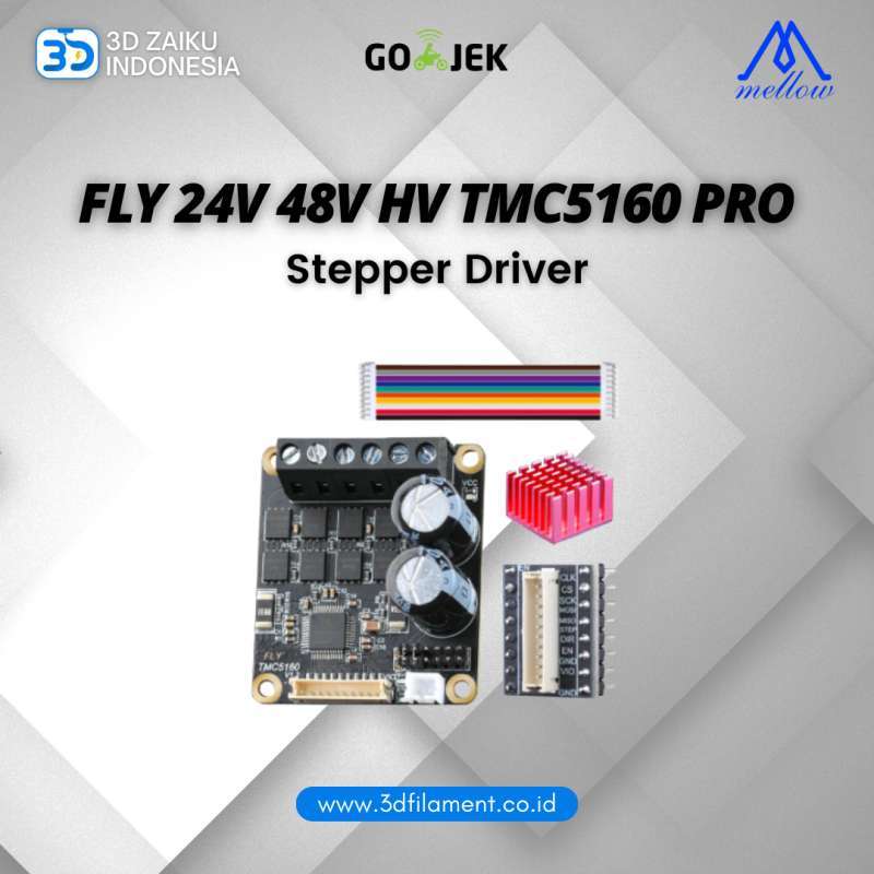 Jual Original Mellow Fly 24v 48v Hv Tmc5160 Pro Stepper Driver Di ...