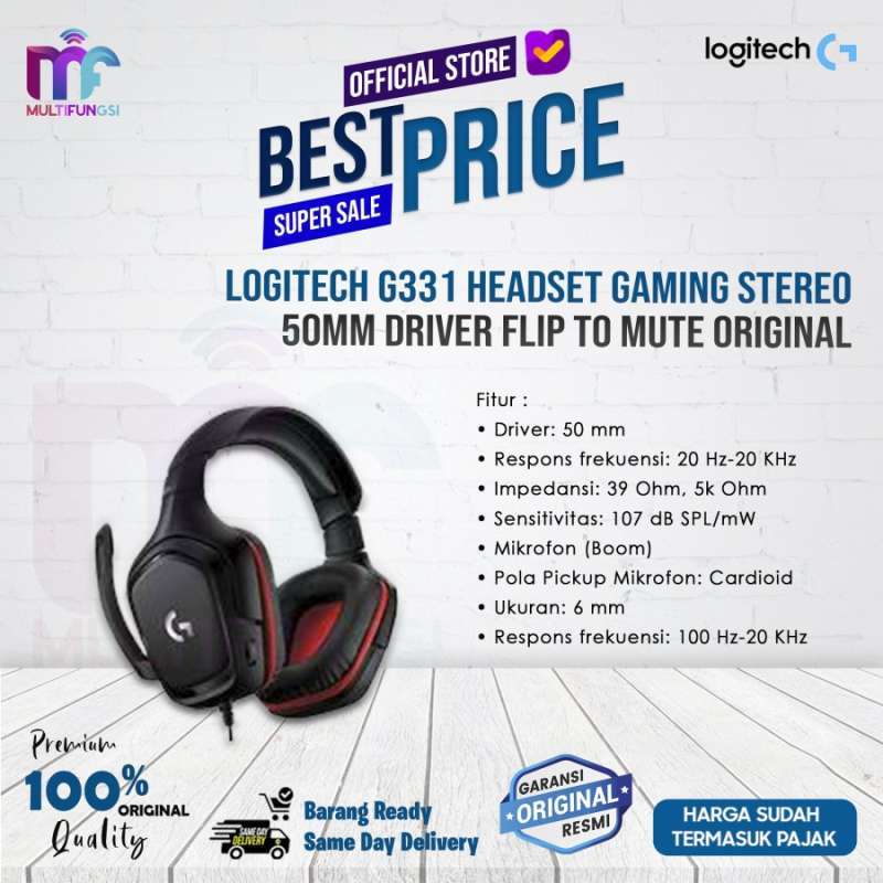 Daftar Harga Logitech G50 Original Spesifikasi Lengkap November 2024