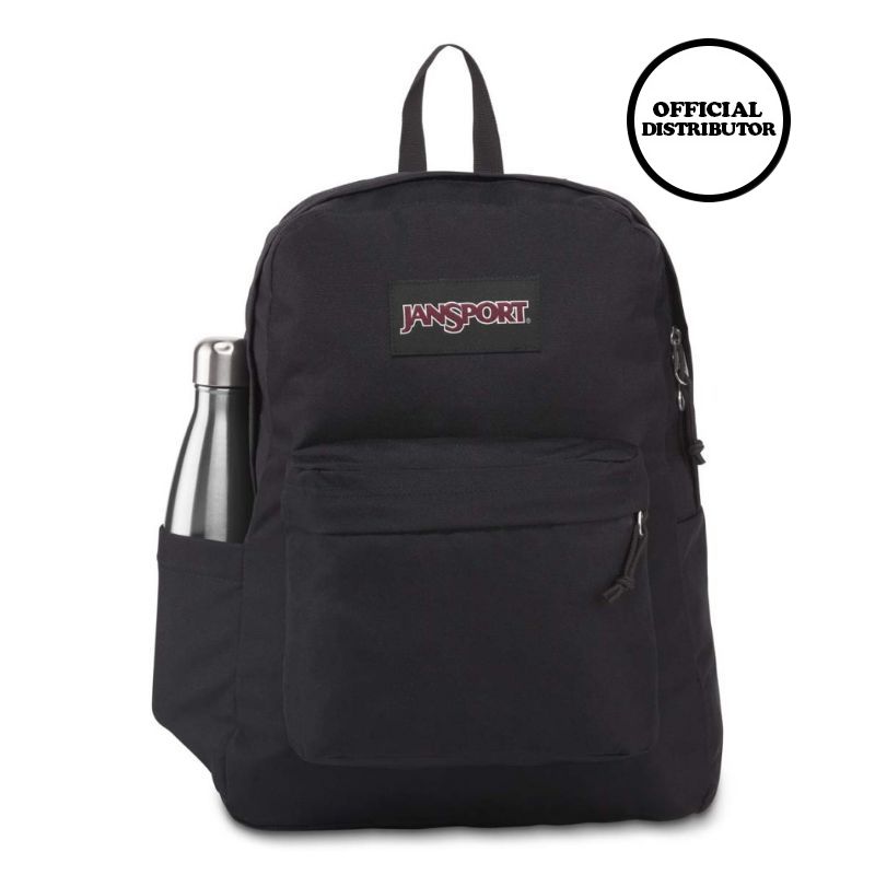 Promo Jansport Superbreak Backpack Black [JS0A4QUT008] Diskon 25 di