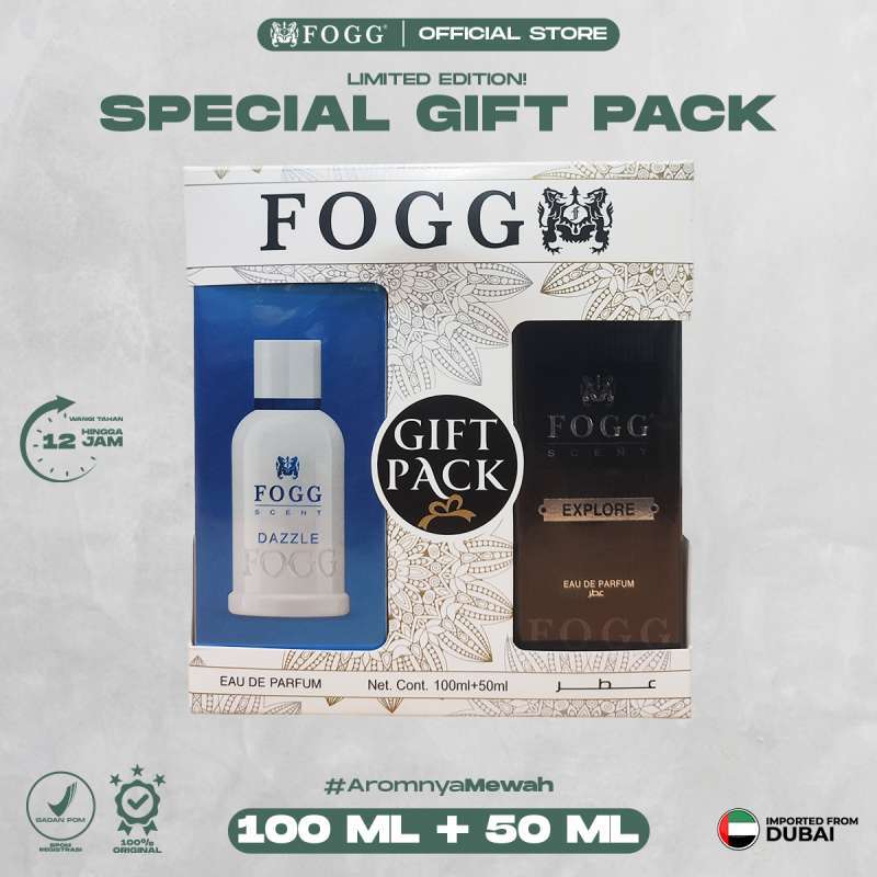 Promo Fogg Scent Premium Special Gift Pack Dazzle 100ml Dan