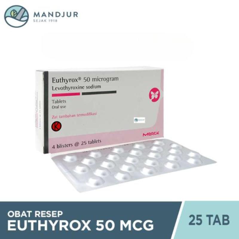 Jual Euthyrox 50 100 Original Harga Kualitas Terbaik Februari 2025