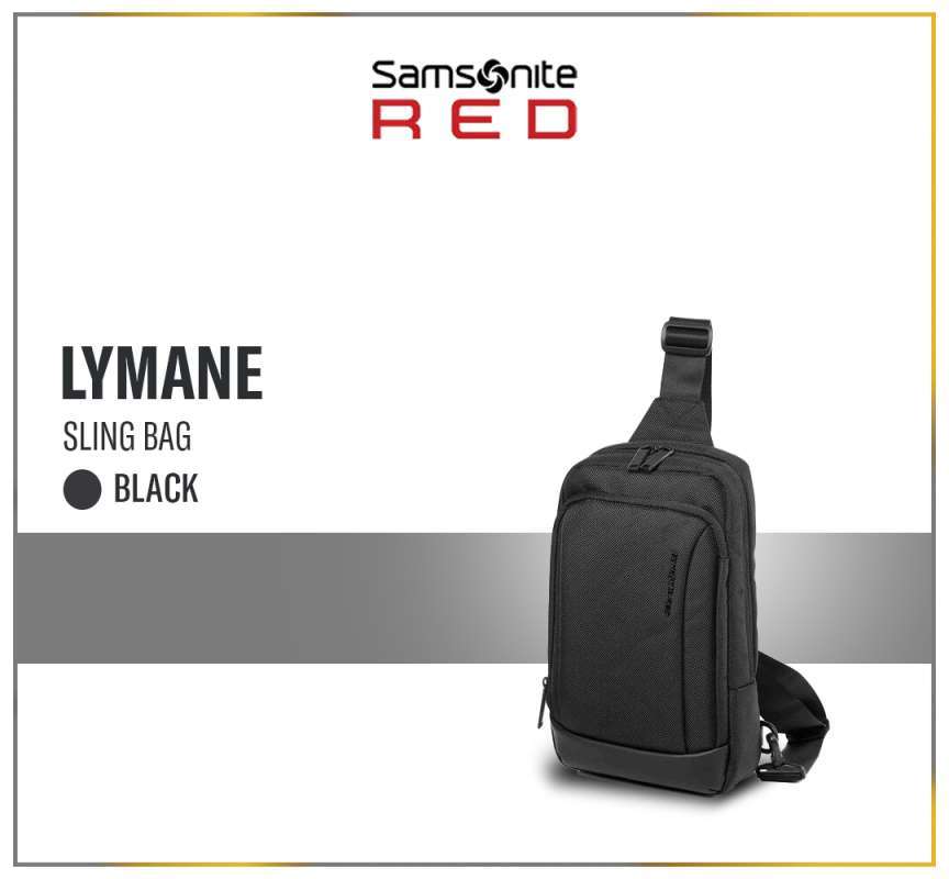 Promo Samsonite Red Label Lymane Sling Black Diskon 5 di Seller