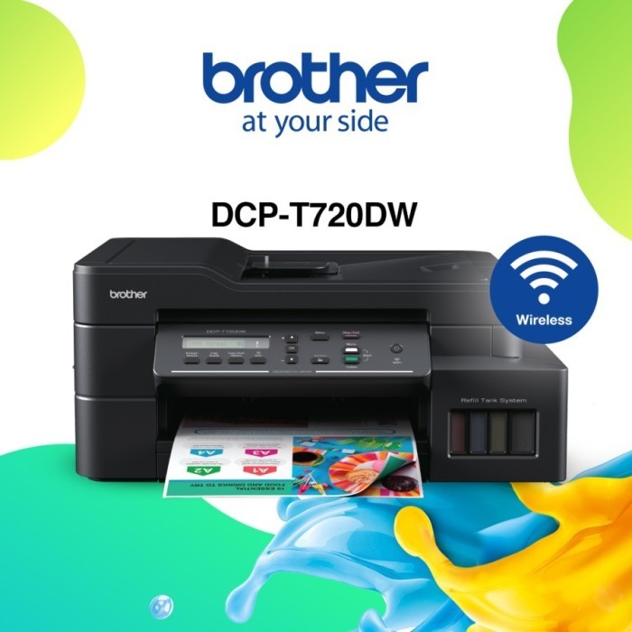 Promo Brother Dcpt720dw Printer Inktank (printscancopywifi) Diskon