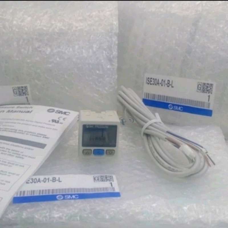 Jual Digital Pressure Switch Smc Ise30a01bl / Digital Switch Smc Di