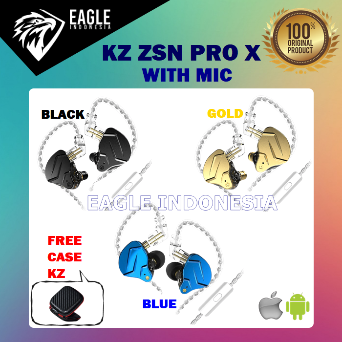 Kz zsn hot sale pro x blue
