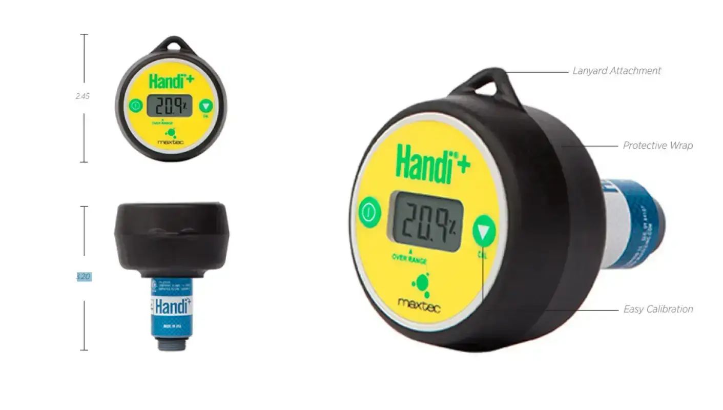 Jual Maxtec Oxygen Analyzer Handi+ Handheld O2 R218p16 – Simple ...