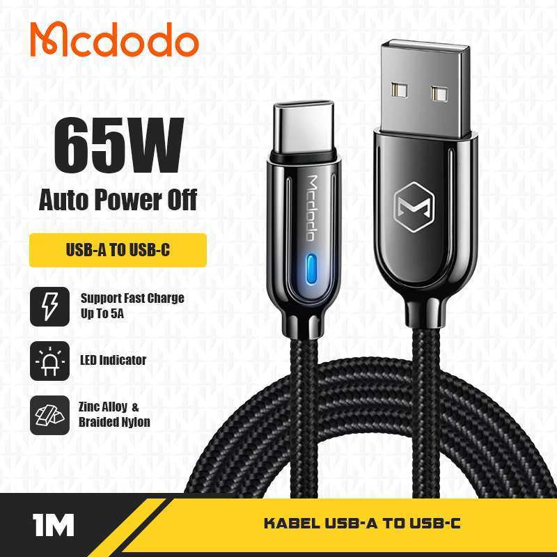 Fast Charging Cable Kabel Data Auto Disconnect Jual MCDODO Cable