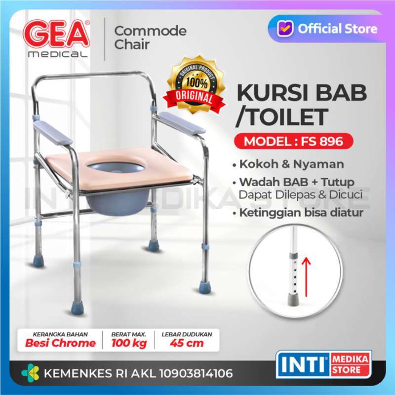 Commode Chair Rfs 896 Kursi Toilet Medical Lengkap Harga Terbaru Juli 2024 | Blibli