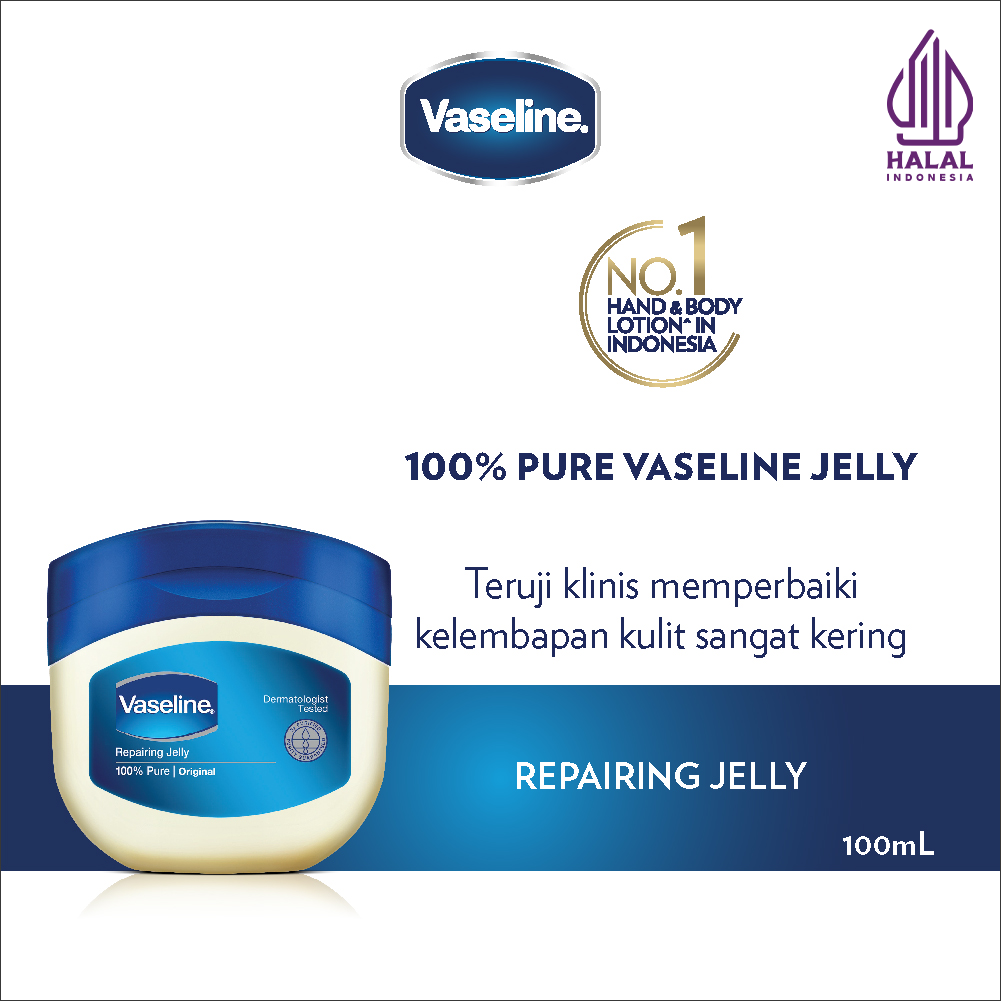 Promo Vaseline Petroleum Jelly Original [100 Ml] Diskon 28 Di Seller