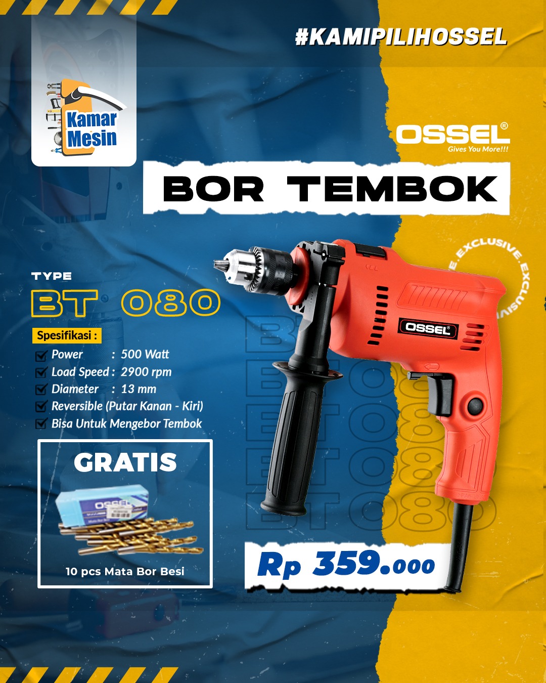 Jual Drill Hammer Original Murah Harga Diskon Februari 2024