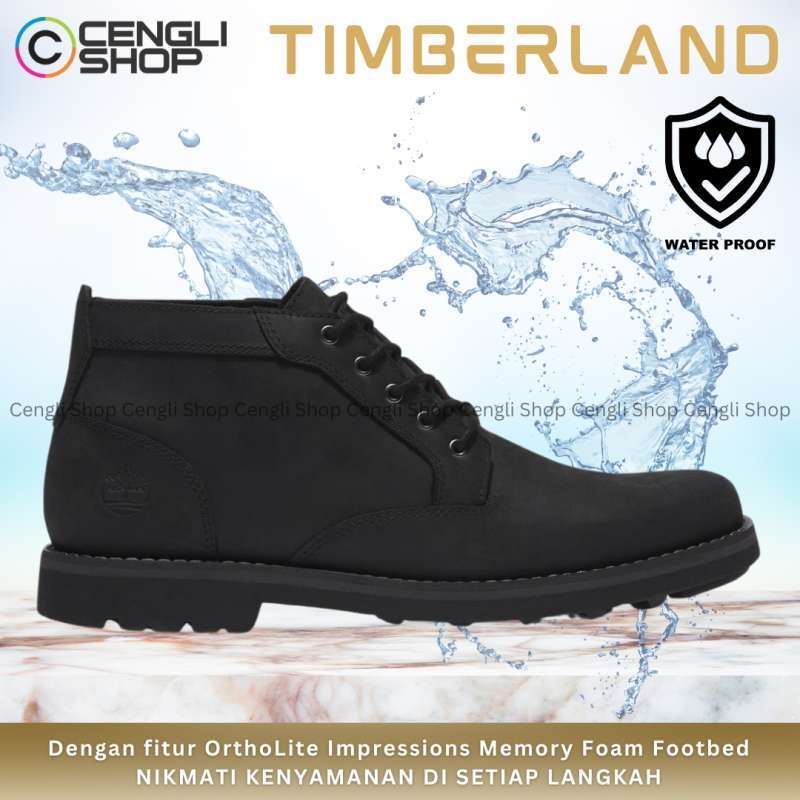 Mens Timberland Timberland Classic Boots Black TM95 SEPATU