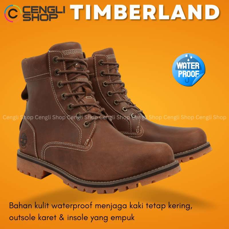 Sepatu Timberland Rebotl Timberland Boots TM40 SEPATU BOOT PRIA TIMBERLAND  ORIGINAL KULIT ASLI ORI/TIMBERLAND MEN CASUAL BOOTS SHOES - Main Image