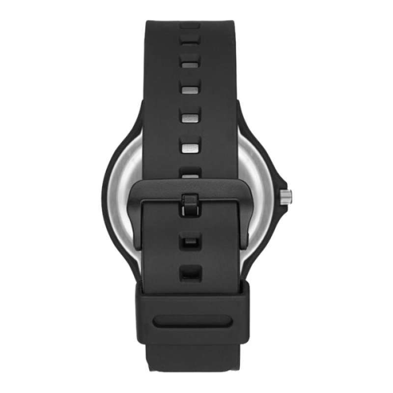 Promo Casio Mw-240-1e2vdf Analog Men Black Dial Black Resin Strap