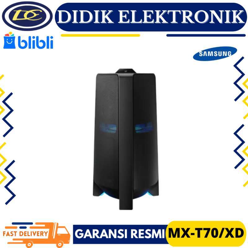 SAMSUNG SOUND TOWER MX-T70/XD KARAOKE PARTY BLUETOOTH GARANSI RESMI