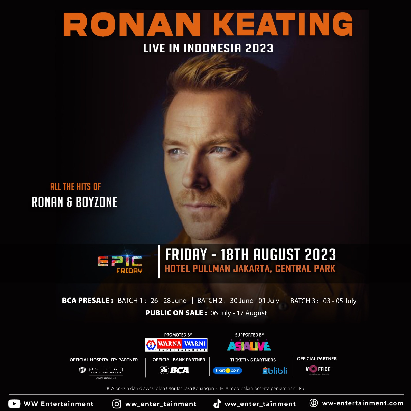 Jual Ronan Keating Presale Gold di Seller Warna Warni Entertainment