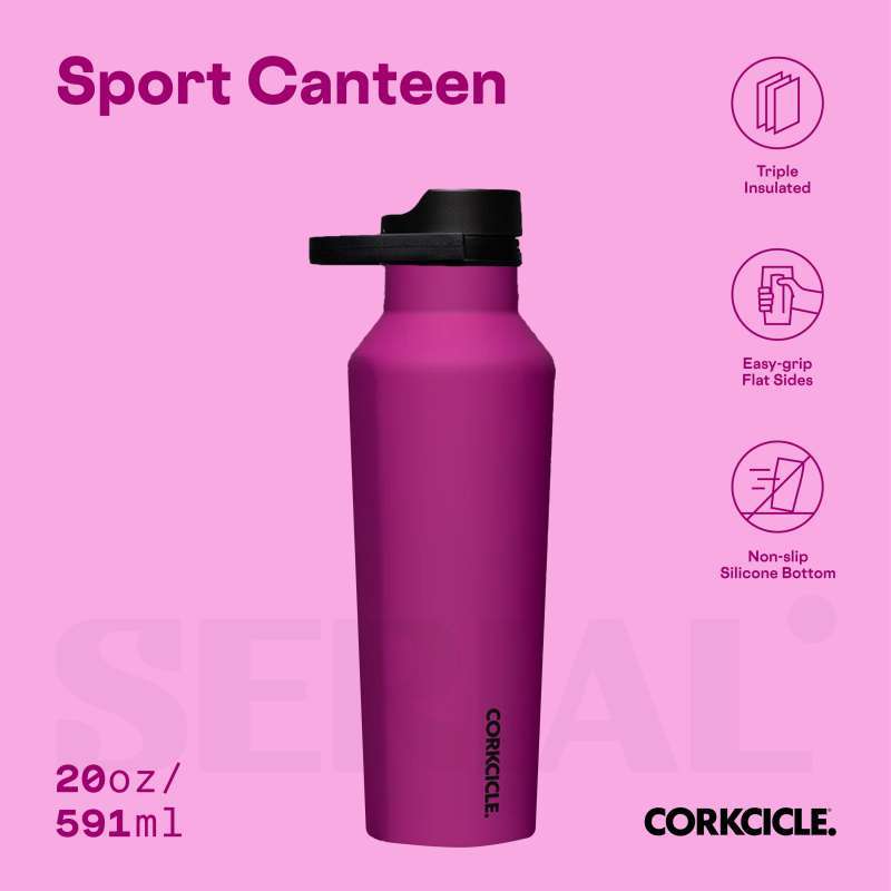 Jual Corkcicle® Series A Sport Canteen 20oz Berry Punch Di