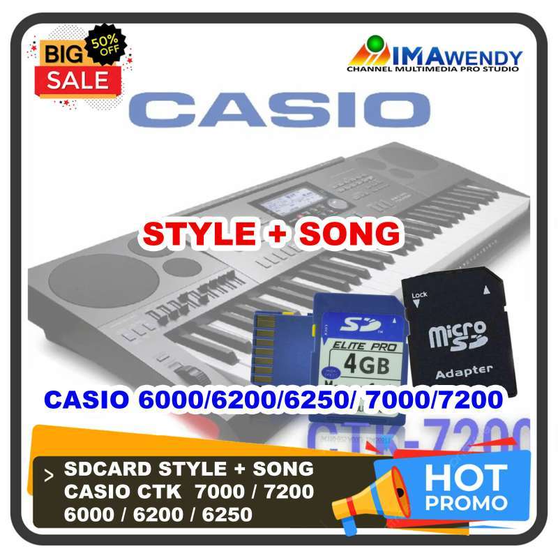 Style casio ctk 7200 outlet