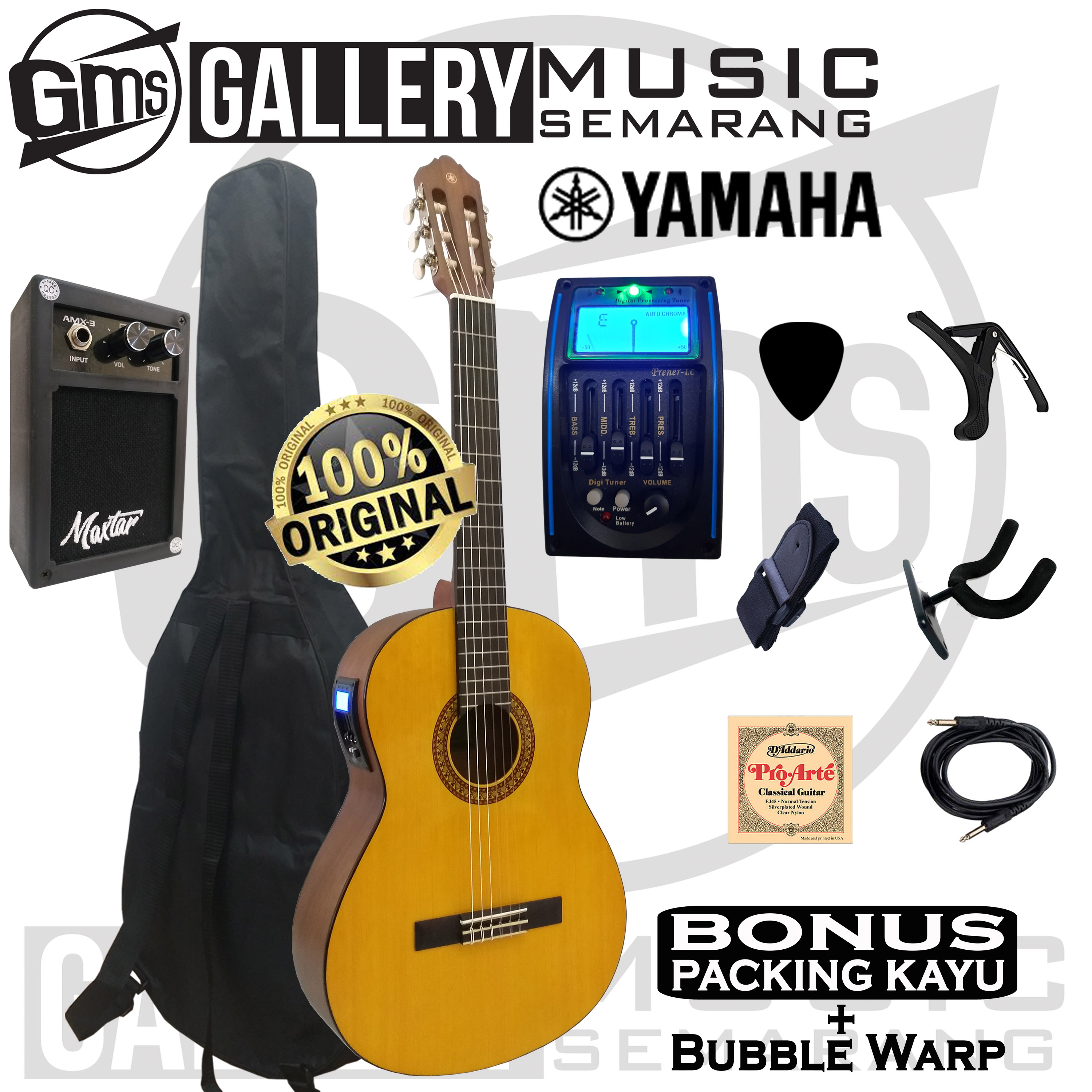 Promo ORIGINAL!!! Gitar Klasik Elektrik Yamaha C315 Original Preamp ...